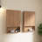48" Wall-Mounted Bathroom Cabinet With 4 Soft-Close Doors,2 Adjustable Shelves