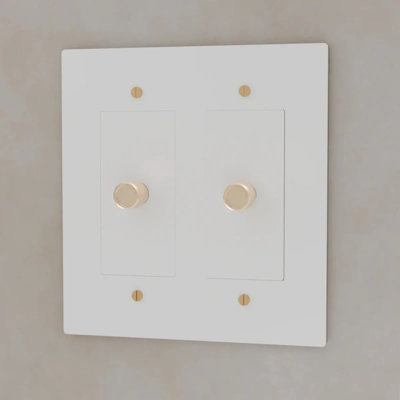 Brass 3-Way Rotary Dimmer Switch