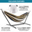 Emmaline Double Hammock with Stand-47852198