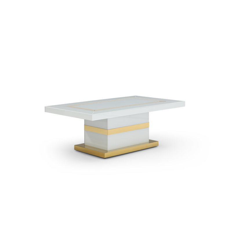Cantres Glass Top Single Coffee Table
