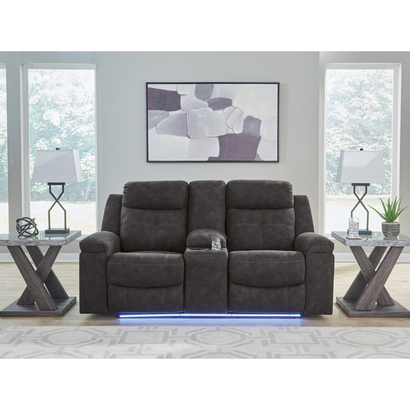 Reclining Loveseat with Console