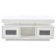 Pedestal Coffee Table with Storage