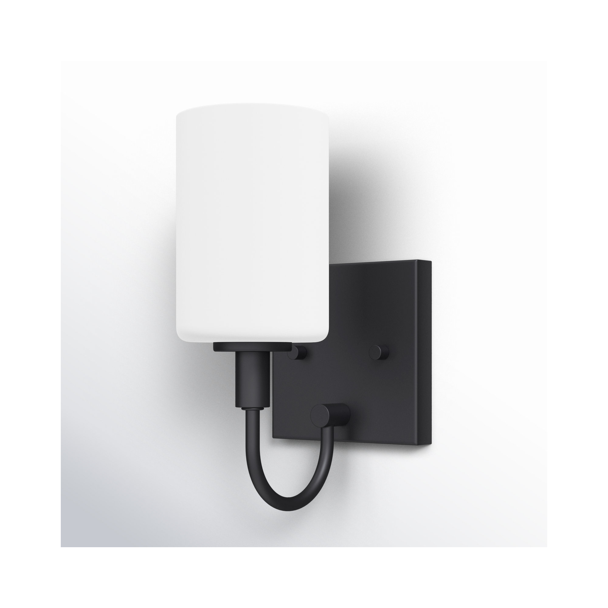 Rowley Dimmable Bath Sconce, Midnight Black