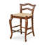Provencal Stool with Solid Wood Frame
