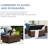 7 - Person Oversized Armrest Outdoor Sectional Furniture Rattan Sets with Storage Table-510942579