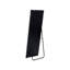 Codero Flat Leather Floor Mirror