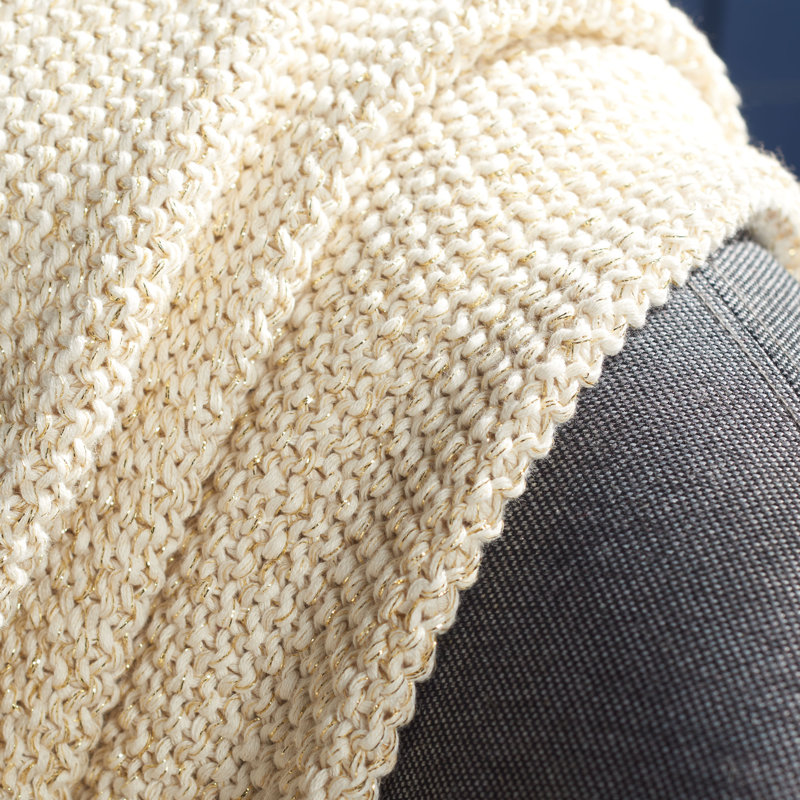 Mari Knitted Throw Blanket