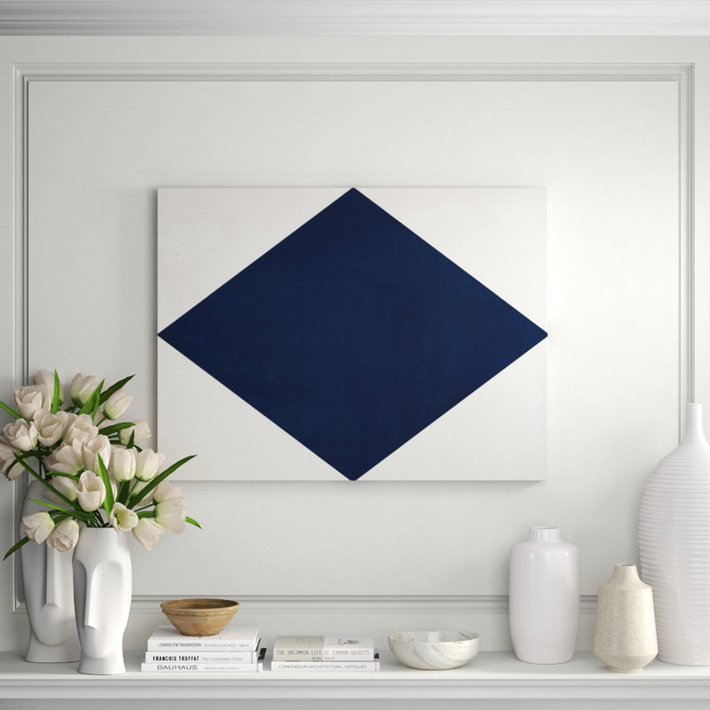 Nautical Flag IV Print by Barclay Butera, 30" H x 40" W, Matte