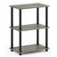 64cm 3 Shelf Toolless Assembly Shelving Unit-1401541067