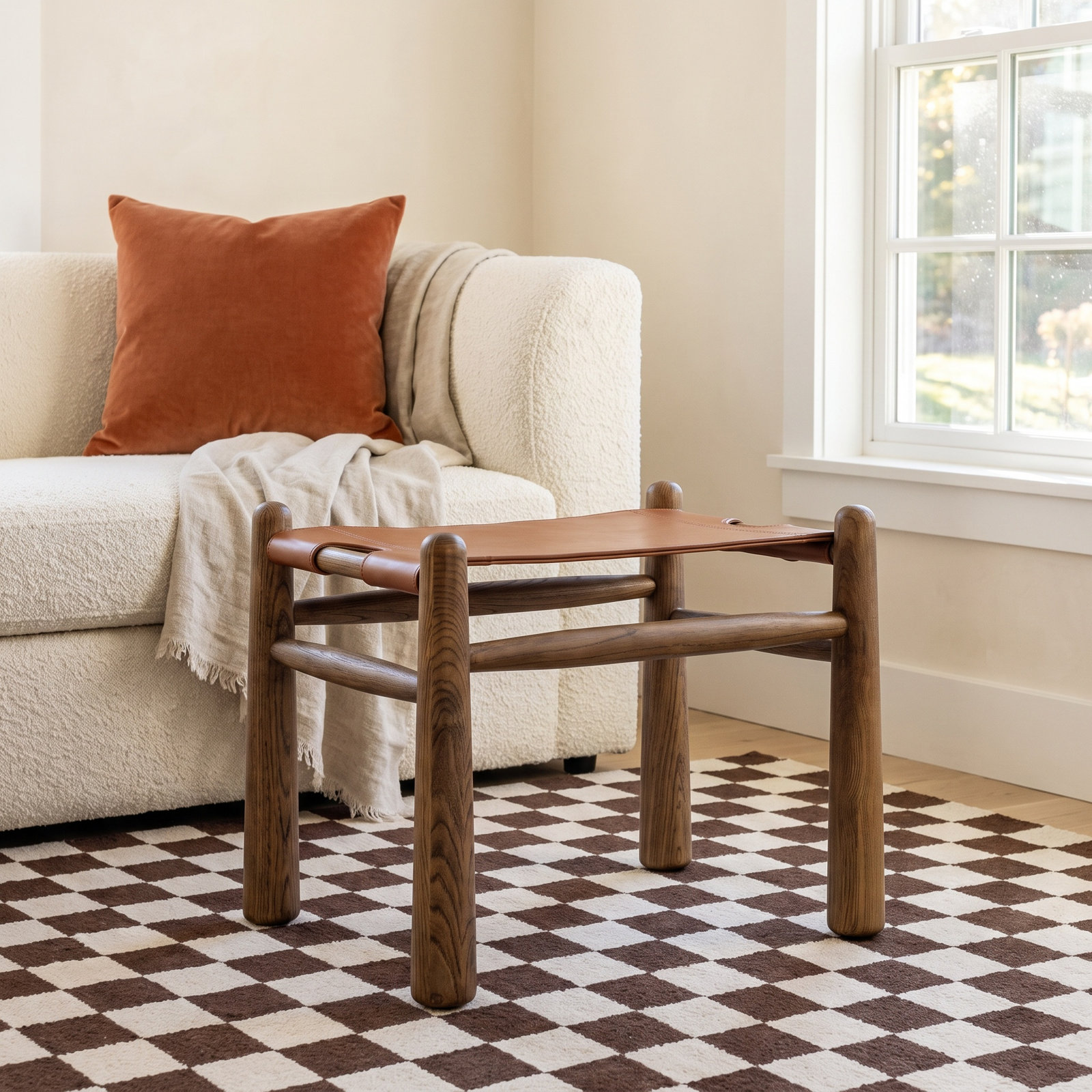 Jaylie Upholstered Ottoman