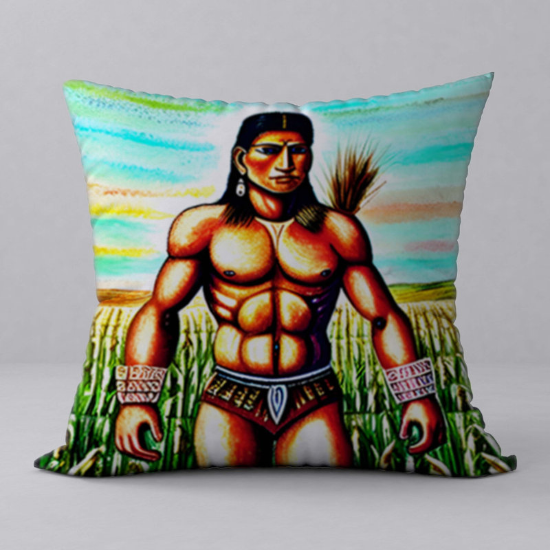 Reversible Throw Pillow