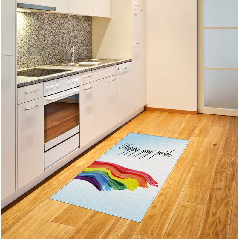 Tapis décoratif Pride, Rectangle 2 pi 7 po x 5 pi