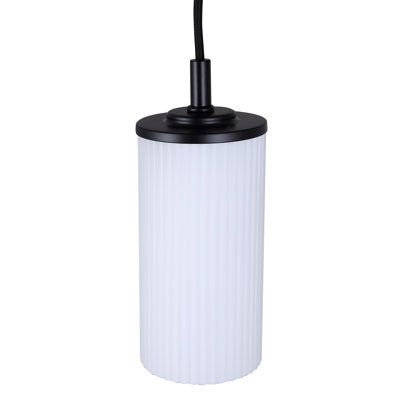 Luminaire suspendu cylindrique à 1 lumière Bodell
