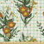 Ostrom Tropic Flower Leaves California Poppy Fabric