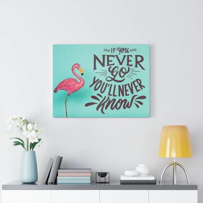 You'll Never Know - Wrapped Canvas Print
