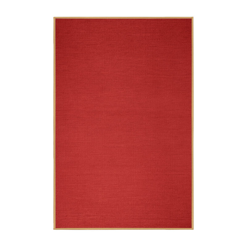 Machine Washable Solid Brown Area Rug, Rectangle 8' x 10'
