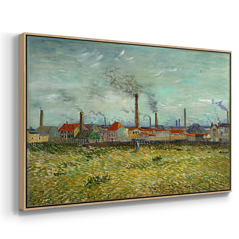 Champ avec iris près d'Arles, 1888 - Vincent van Gogh, toile tendue avec châssis, 24 po x 36 po, Naturel