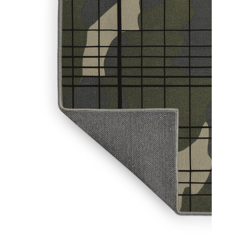 Boundary Warp Rug, Round 8'