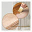 Table basse moderne en bois avec bordure perlée - Table basse rectangulaire de 47 po avec tablette de rangement ouverte, finition naturelle claire - Mobilier de salon de style campagne et bord de mer-1493141503