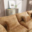 Canapé modulaire surdimensionné en chenille de 112 po avec repose-pieds mobile Chenille-662611507