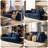79'' W Modern Loveseat Sofa, Comfy Velvet Couch with Spring Cushion, Removable Cover, Sturdy Frame, Deep Seat, Easy Assembly for Living Room, Bedroom, Office, and Small Space, Blue-1637605307