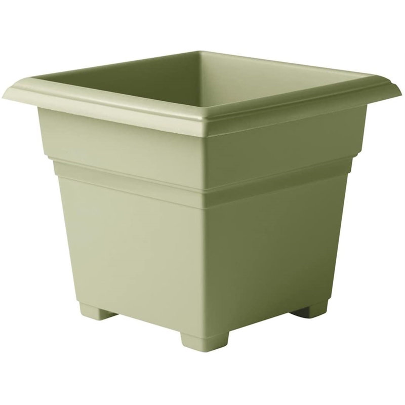 Kayenta Pot Planter, Sage, 15.75" H x 17.75" W x 17.75" D
