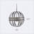 Centeio 4 - Light Iron Globe Chandelier