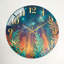 Horloge murale en verre corail cosmique moderne 23,6 po-1183971189
