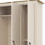 Limestone 3 Door Manufactured Wood Wardrobe-377227406