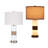 Table Lamp Set of 2 for Bedroom, Bedside Table Lamps with 3 Lighting Modes for Nightstand