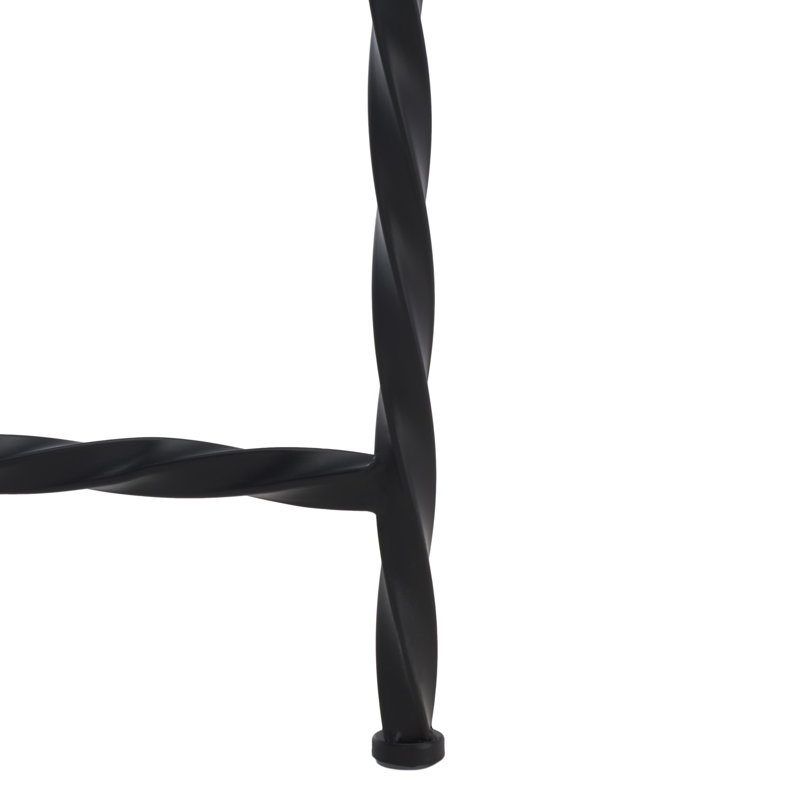 Vera Glass Cocktail Table, Black