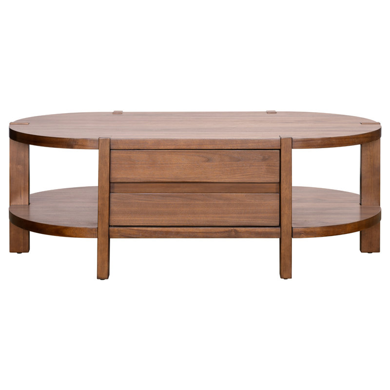 Table basse avec rangement en bois Varden