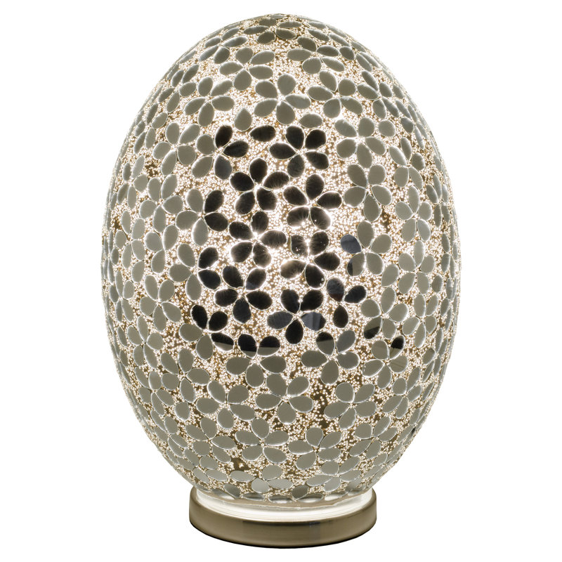 Hanstrom Metal Novelty Lamp, Mirrored