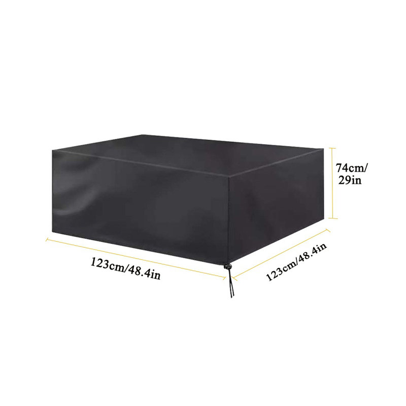 Waterproof Garden Patio Furniture Cover Rectangular Outdoor Table Chair Cover