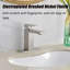 Robinet de salle de bains monotrou avec ensemble de drainage-78613799