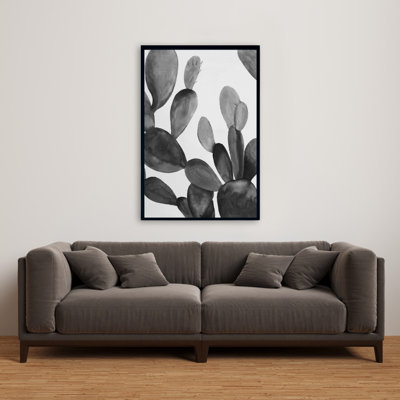 " Grayscale Cactus "