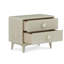 Alba 2 - Drawer Solid Wood Nightstand