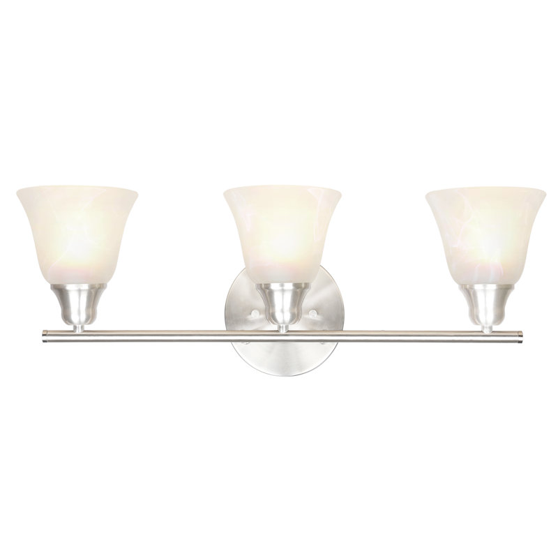  3-Light Vanity Light Fixture Bathroom Light
