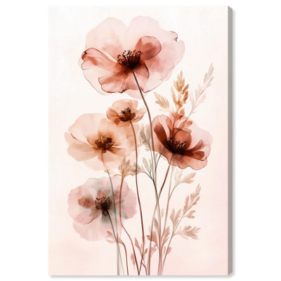 Petal Dye III Canvas Elegant Floral Art by 