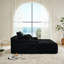 Chambre à coucher moderne en tissu avec chaises longues Compression