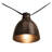 Luisa Electric Café String Lights with 10 Bronze Metal Domes