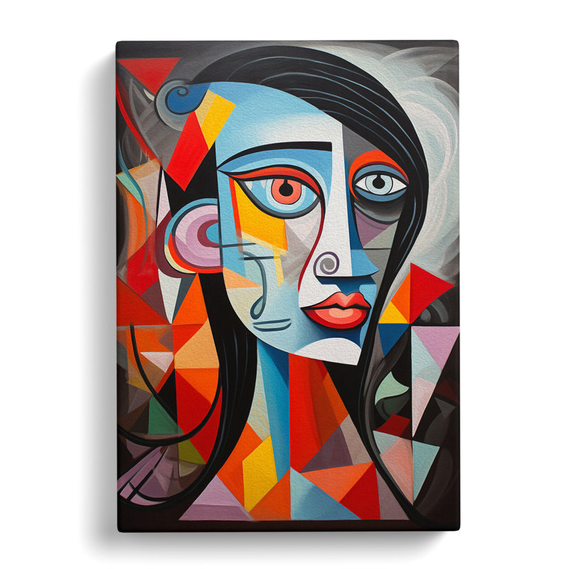 Pablo Picasso Contemporary - Wrapped Canvas, 76cm H x 50cm W x 3cm D