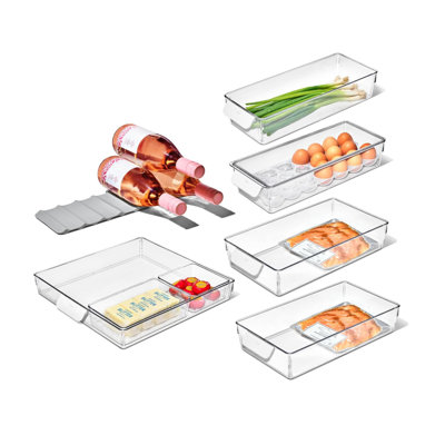 OXO Good Grips 8-Piece Refrigerator Organization Set