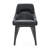 Bergamot 18.5'' H Upholstered Acacia Side Chair