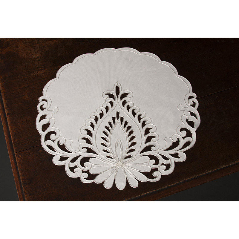 Napperon Armadillo, Blanc