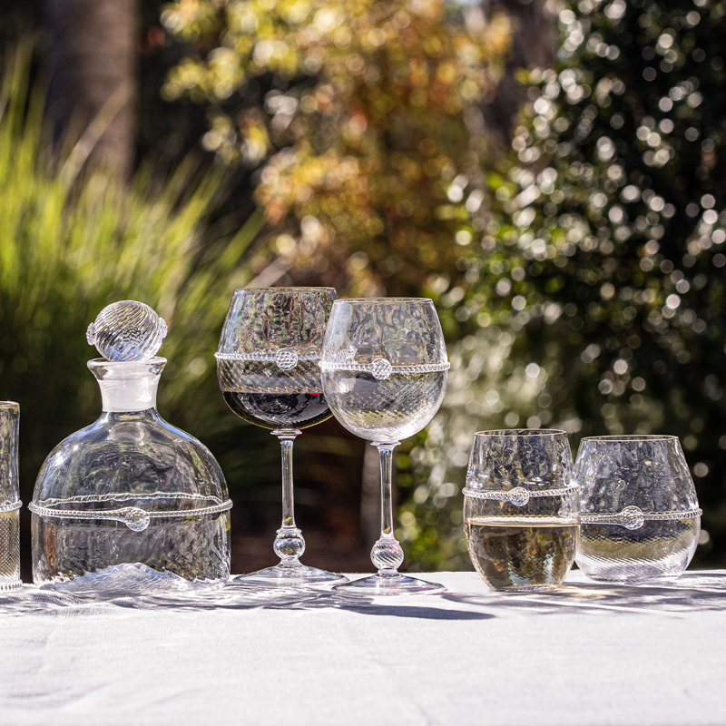 Graham 17 oz. Stemless White Wine Glass