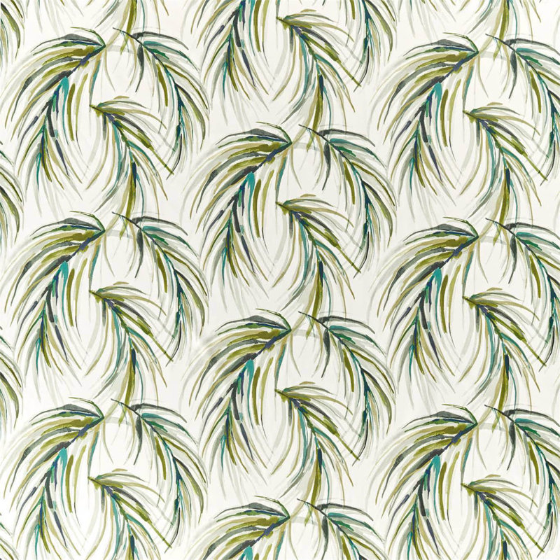 Alvaro Fabric, Lime/Jade/Palm