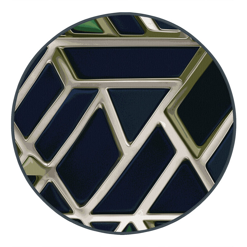 Twilight Nexus Rug, Round 6'