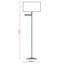 Cosmos 147cm Swing Arm Floor Lamp