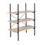 Brunot 98.5cm H x 80cm W Etagere Bookcase